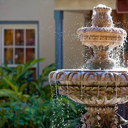 Garden fountain